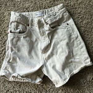 Zara mom shorts